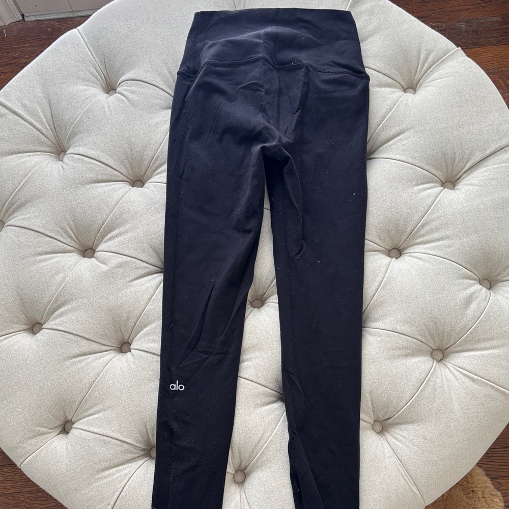 Alo Black High-Waist Airbrush Leggings
